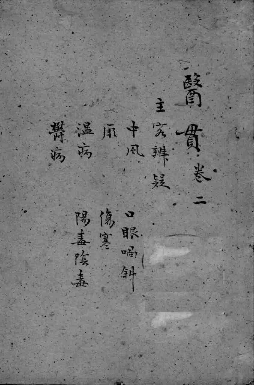 医贯  3  卷2